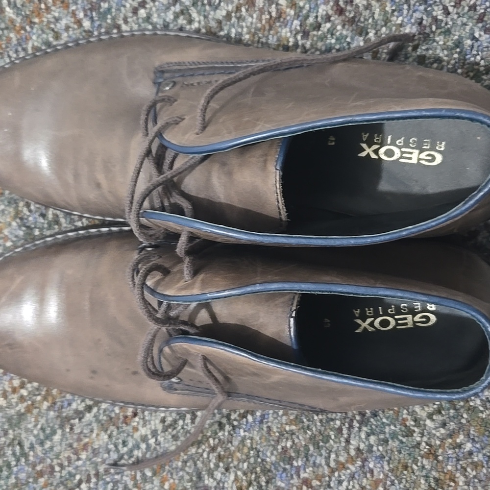 Geox Men's Dark Brown Chukka Boots